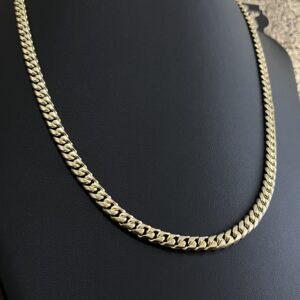 Corrente Cuban Link 120 gramas com fecho Diamond Ouro 18k 750 - Image 4
