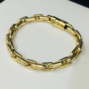 Pulseira Cardano 40 gramas em Ouro 18k 750 - Imagem 3