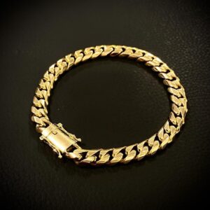 Pulseira Cuban Link 50 gramas em Ouro 18k 750 - Imagem 5