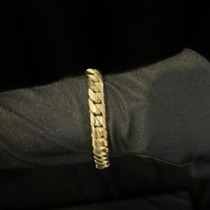 Pulseira Cuban Link 100 gramas em Ouro 18k 750 - Imagem 3